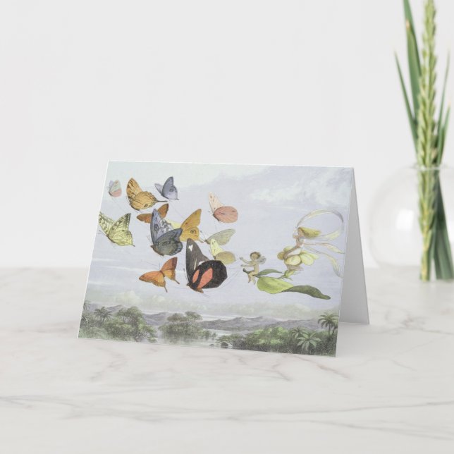 The Fairy Queen's Carriage | Elf World Card (Front)