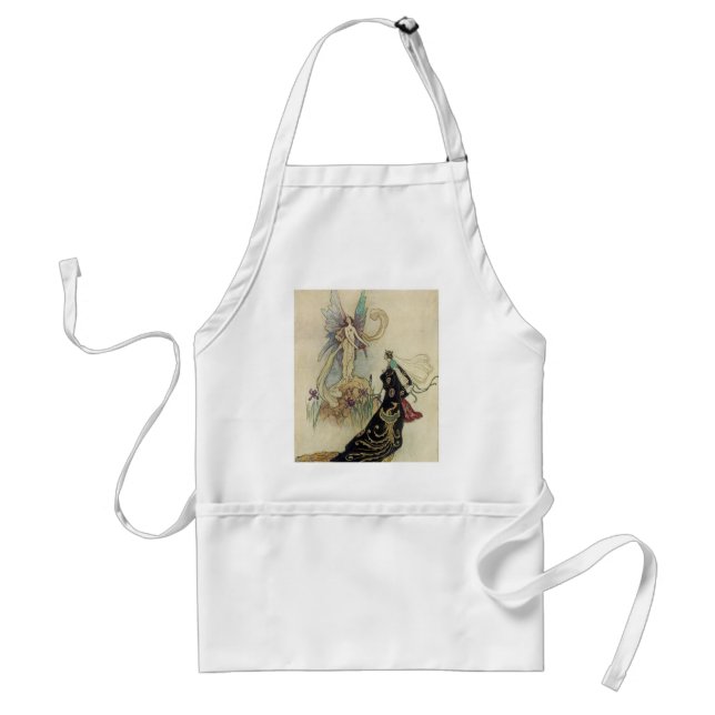 The Fairy There Welcomed Her Majesty Standard Apron (Front)