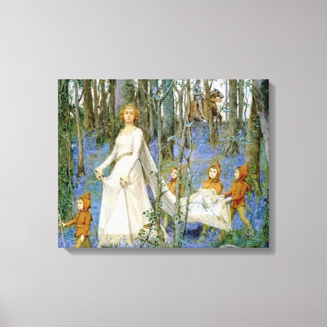 The Fairy Wood Canvas Print (Front)