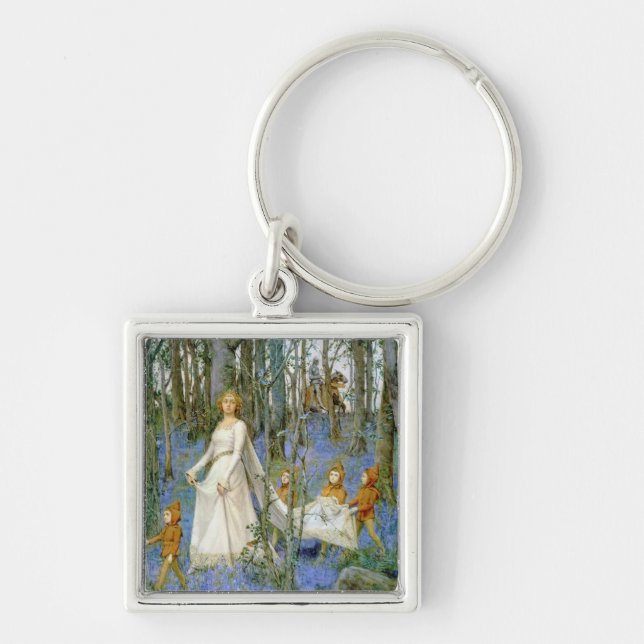 The Fairy Wood Key Ring (Front)