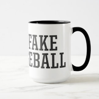 The Fake Baseball Mug