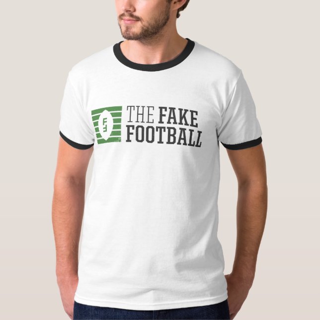 The Fake Football Ringer T-Shirt (Front)
