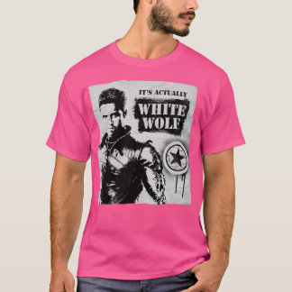 The Falcon And The Winter Soldier Bucky Barnes Whi T-Shirt