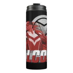 The Falcon Character Graphic Thermal Tumbler