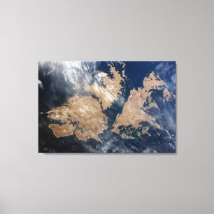 The Falkland Islands (Islas Malvinas). Canvas Print