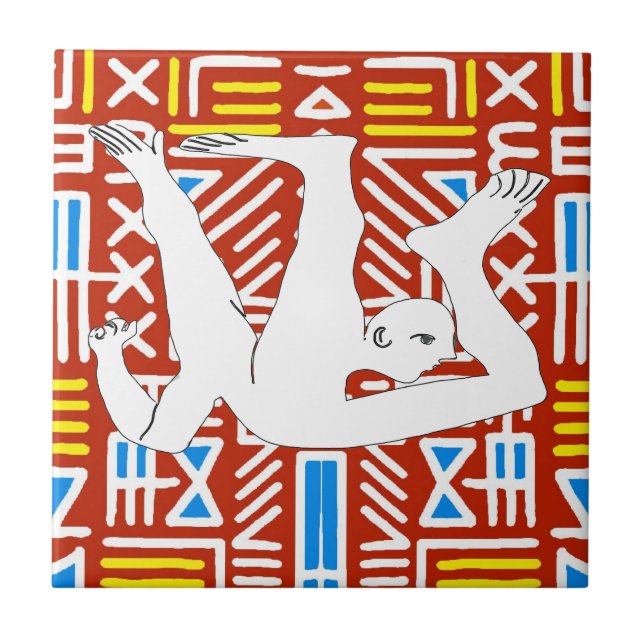 The Fall, Abstract, Dutch Look, Personalise Tile (Front)