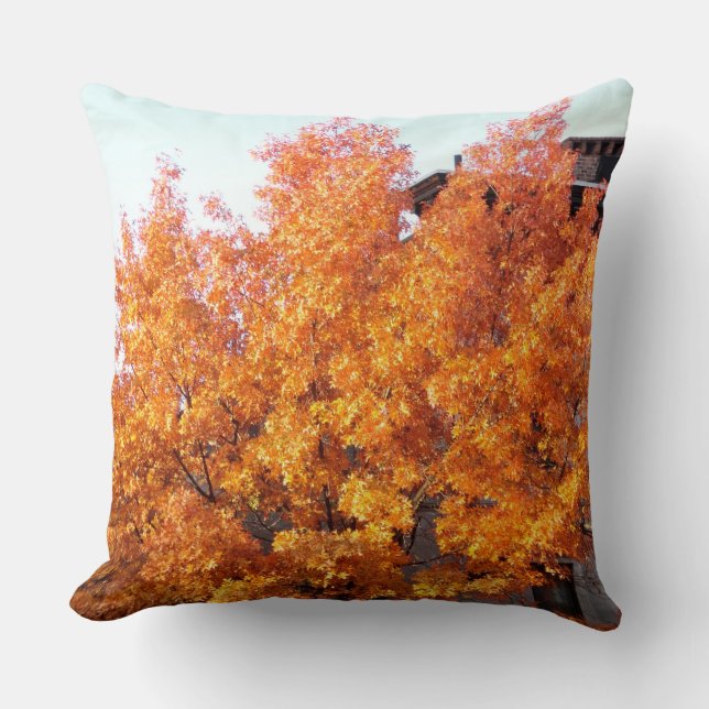 The Fall Harlem Tree Cushion (Front)