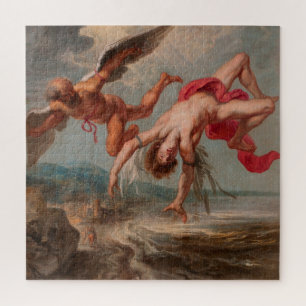 The Fall of Icarus (by Jacob Peter Gowy) Jigsaw Puzzle