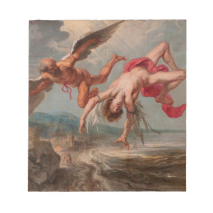 The Fall of Icarus (by Jacob Peter Gowy) Notepad