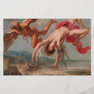 The Fall of Icarus (by Jacob Peter Gowy) Stationery