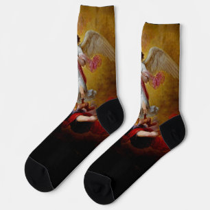 The fall of Lucifer by Antonio Maria Esquivel Socks