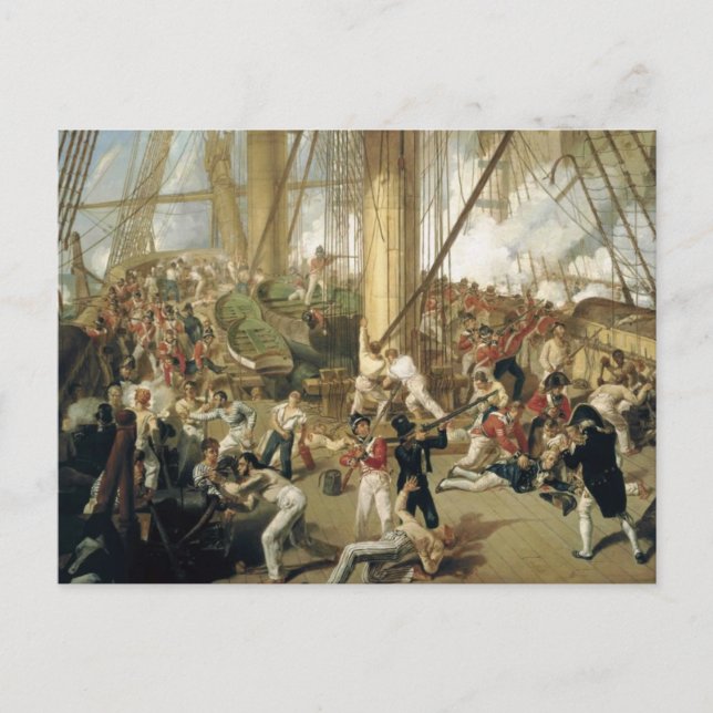 The Fall of Nelson Postcard (Front)