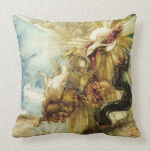 The Fall of Phaethon (w/c on paper) Cushion