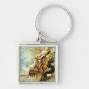 The Fall of Phaethon (w/c on paper) Key Ring