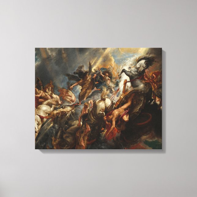 The Fall of Phaeton by Peter Paul Rubens (1605) Canvas Print (Front)