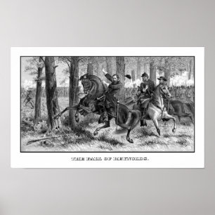 The Fall Of Reynolds -- Civil War Poster