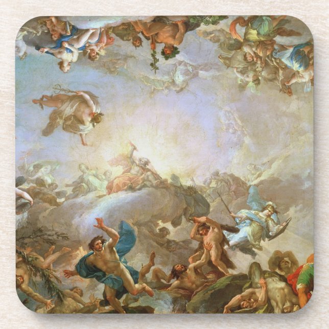 The Fall of the Giants besieging Olympus, 1764 (oi Coaster (Front)