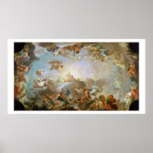 The Fall of the Giants besieging Olympus, 1764 (oi Poster