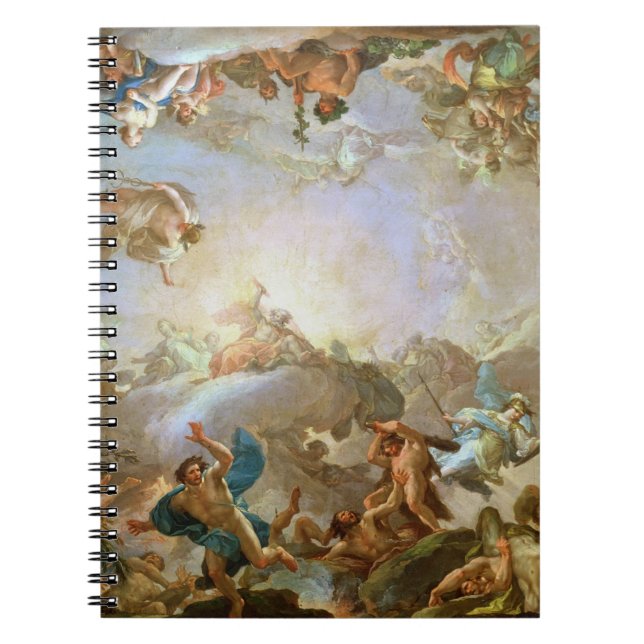The Fall of the Giants besieging Olympus, 1764 (oi Spiral Notebook (Front)