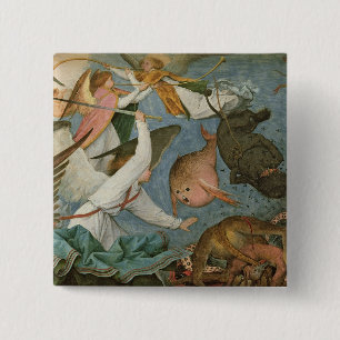 The Fall of the Rebel Angels, 1562 15 Cm Square Badge