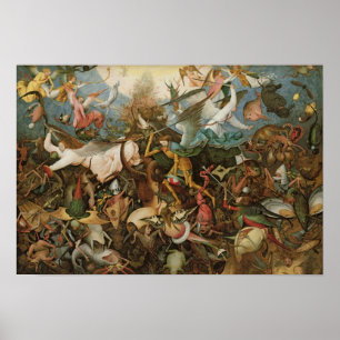 The Fall of the Rebel Angels, 1562 Poster