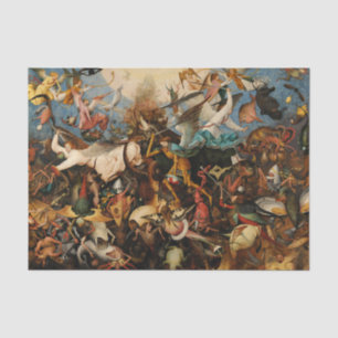 The Fall of the Rebel Angels by Pieter Bruegel Tissue Paper