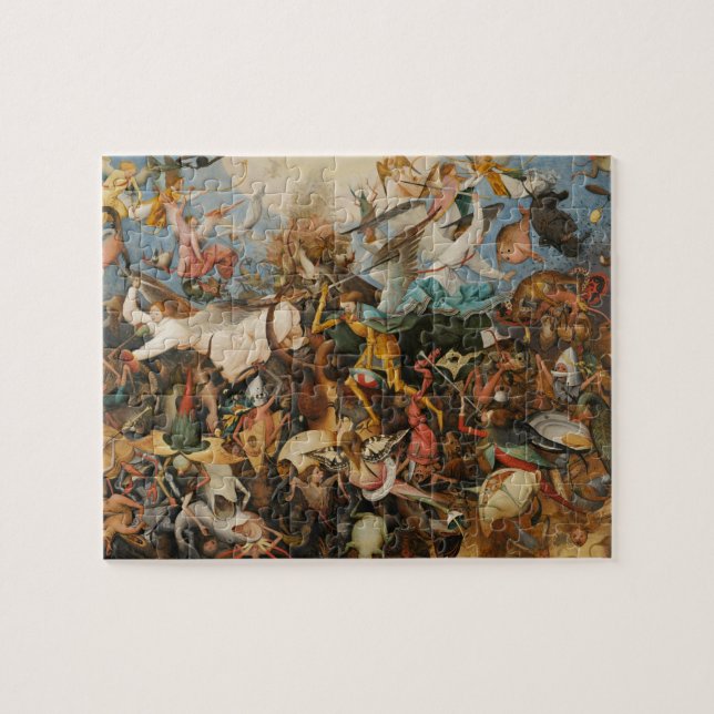 The Fall of the Rebel Angels - Pieter Bruegel 1562 Jigsaw Puzzle (Horizontal)
