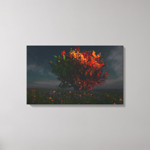 The Fall Spectrum Canvas Print