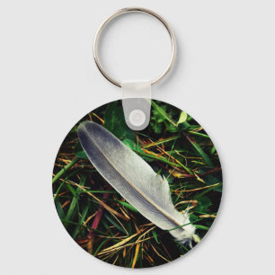 The Fallen Feather Key Ring