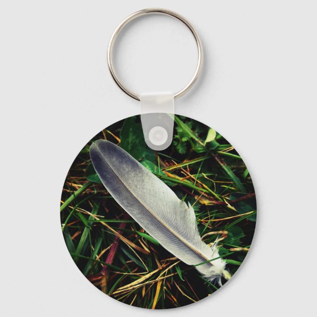 The Fallen Feather Key Ring (Front)