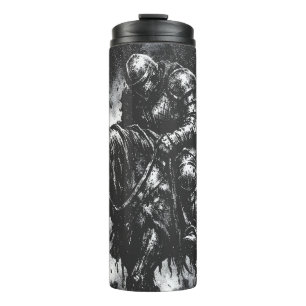 The Fallen Knight by BurnsInHell Thermal Tumbler