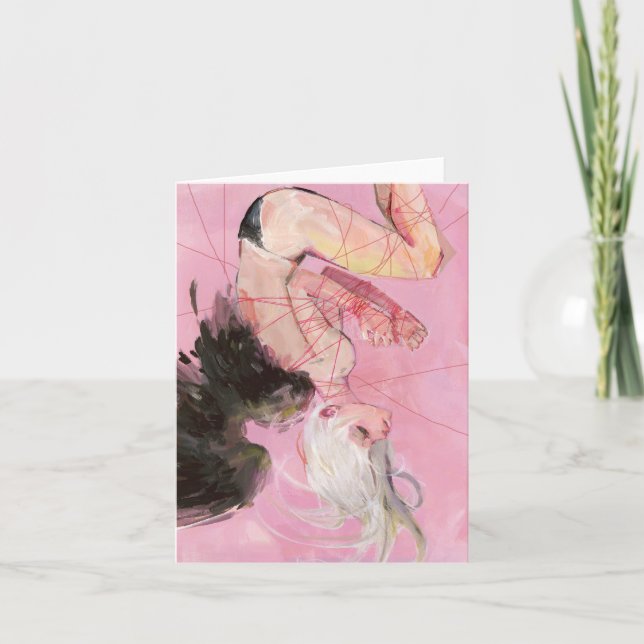 The Fallen Note Card (Front)