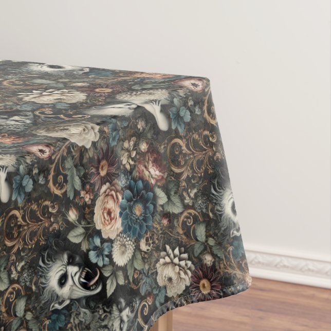 The Fallen Nursery – Gothic Medium Pattern Tablecloth (In Situ)