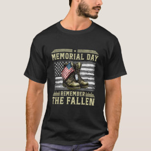 The Fallen Veteran Military Camouflage T-Shirt