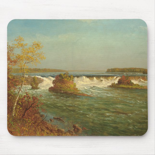 The Falls of Saint Anthony, c.1887 (oil on canvas) Mouse Pad (Front)
