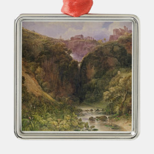 The Falls of Tivoli Metal Tree Decoration