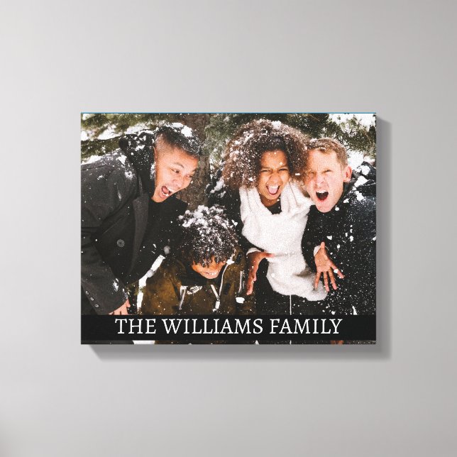 The Family Canvas Print (Front)
