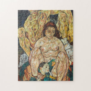 The Family Egon Schiele 1918 Jigsaw Puzzle