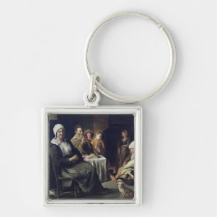 The Family Meal Key Ring
