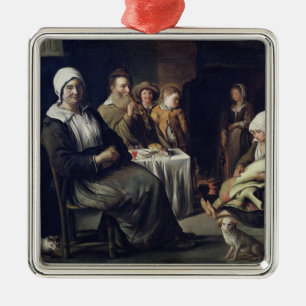 The Family Meal Metal Tree Decoration