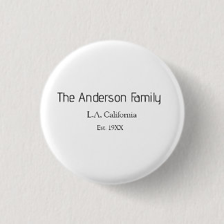 the family name est. year place city reunion summe 3 cm round badge