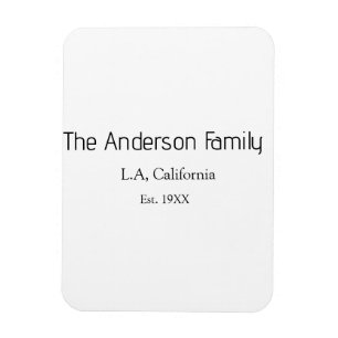 the family name est. year place city reunion summe magnet