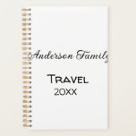 The family name travel vacation adventure add year planner<br><div class="desc">Design</div>