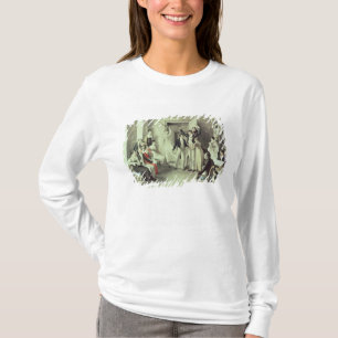 The family of Franz Peter Schubert  playing games T-Shirt