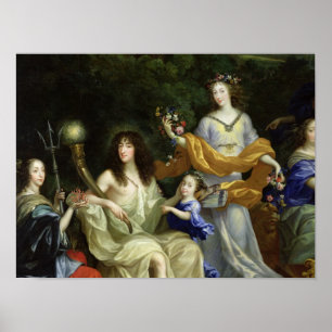 The Family of Louis XIV 1670 Poster