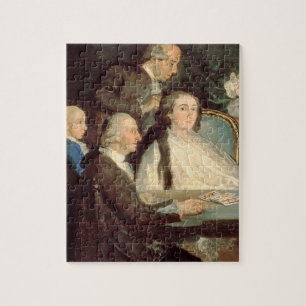 The Family of the Infante Don Luis de Borbon 2 Jigsaw Puzzle