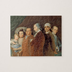 The Family of the Infante Don Luis de Borbon Jigsaw Puzzle