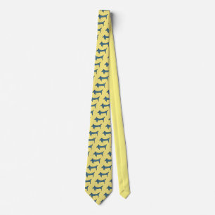 The famous Blue Dog, Dachshund Neck Tie