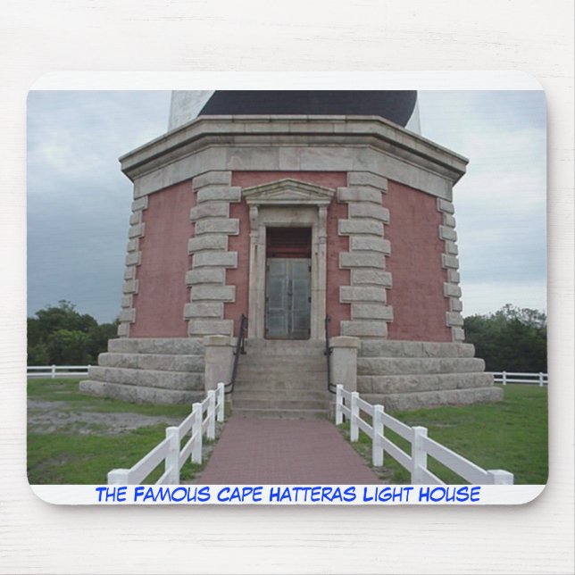 The Famous Cape Hatteras Light House Mouse Pad (Front)