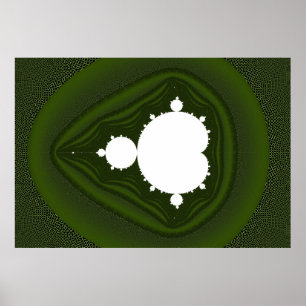 The Famous Full Mandelbrot Set Poster